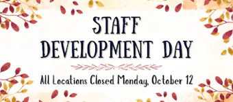 Closed for Staff Day image